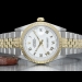 Rolex Datejust 31 Bianco Jubilee White Milk Roman Dial 68273 